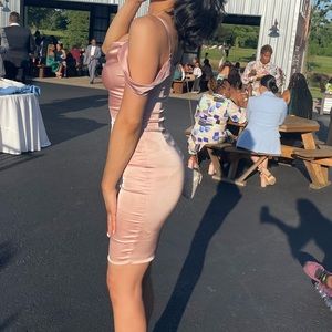 Oh Polly bodycon midi dress